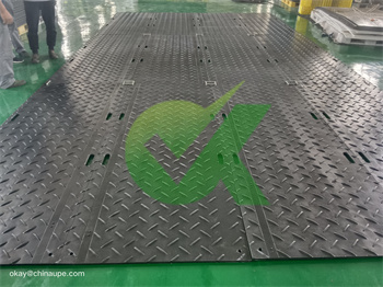 natural skid steer ground protection mats 2’x8′ for heavy 